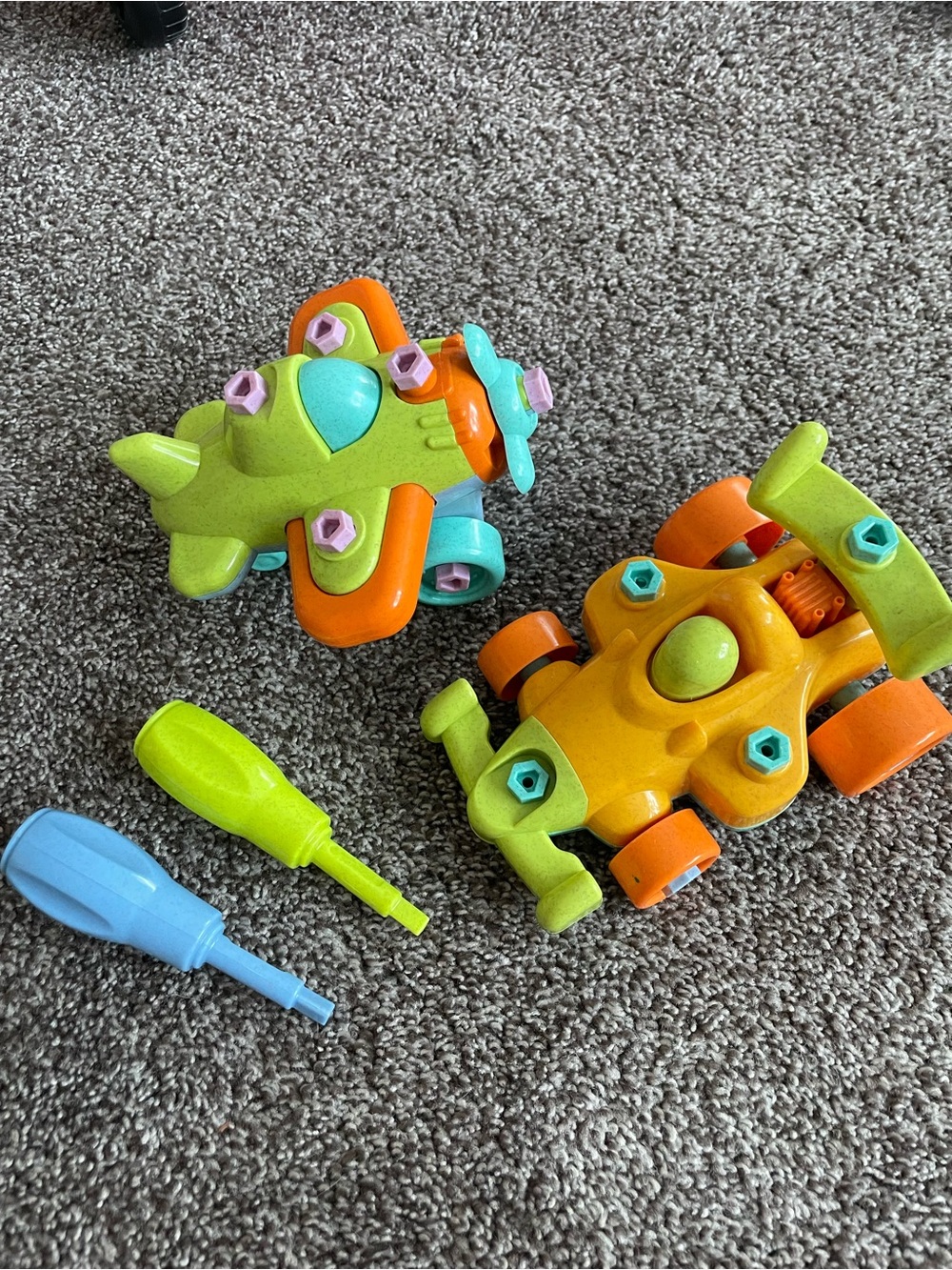 Bright Multi-Color Build & Play Screwdriver Toy Set for Kids